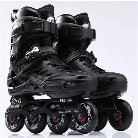Buy Tianbo Adult Inline Speed Skates Professional Slalom Roller Skates Shoes