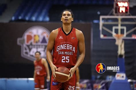 Pba Japeth Aguilar Still Working Himself Into Game Shape Says Cone