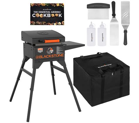 Blackstone 17 Griddle Grill W Stand Hood Carry Bag And Tool Set