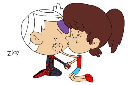 Lincoln And Lynn He Kissed By Diegozkay On Deviantart Gravity Falls