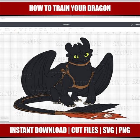 How To Train Your Dragon Stencil Etsy Uk