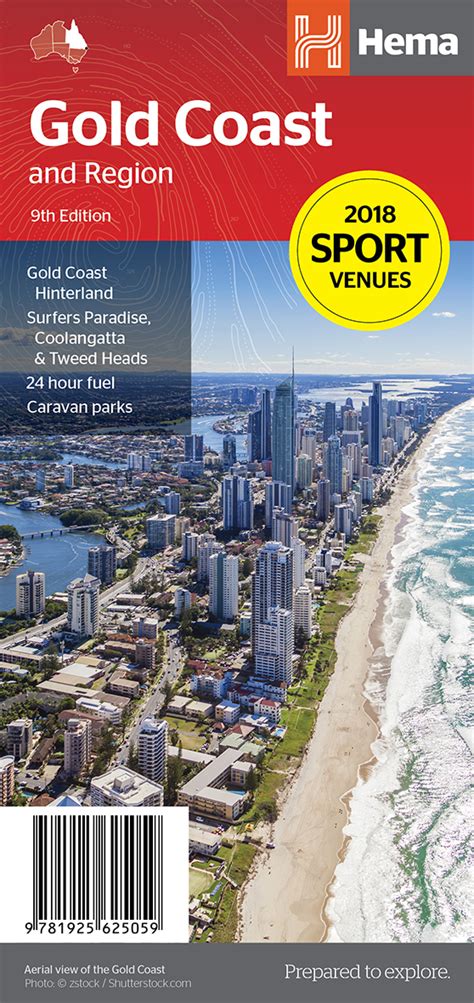 Use our postal code lookup for every country around the world. Hema Gold Coast & Region Map - Edition 9 - Tentworld