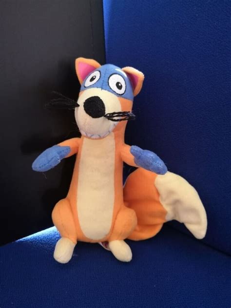 Ty Beanie Baby Swiper The Fox Dora The Explorer Plush Soft Toy 17cm