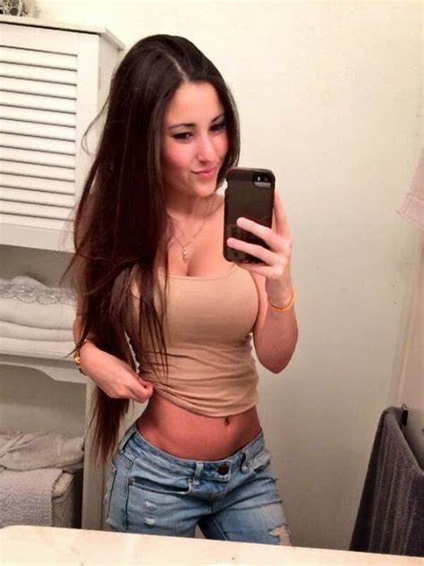 Girl Taking Picture With Her Smartphone Iphone Selfie 5