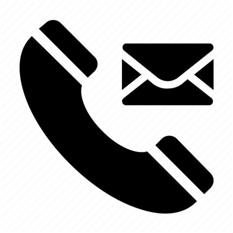 Call Email Inbox Message Phone Icon