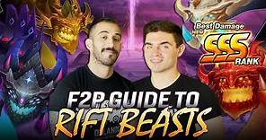 Free to Play Guide to Rift Beasts!
