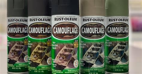 Rust Oleum Camouflage Spray Paint Kit Only 992 On Amazon Regularly