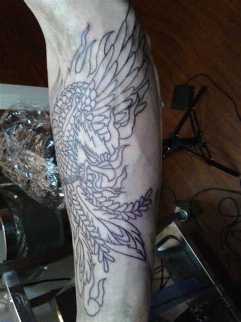 30 Phoenix Tattoos On Forearm