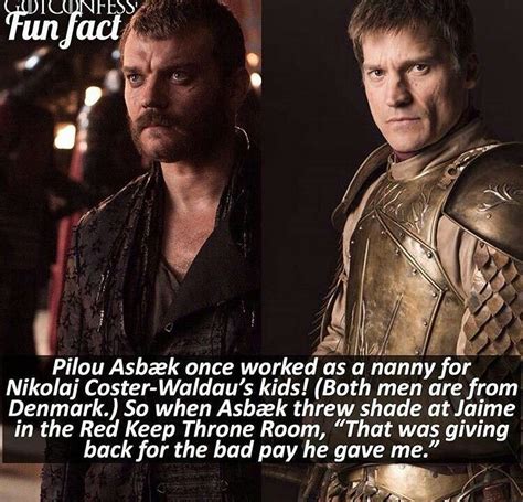 Game Of Thrones Season 7 Funny Humour Facts Nikolaj Coster Waldau Jaime Lannister Euron Greyjoy