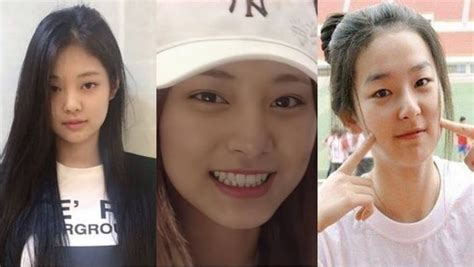 Korean Female Idols Without Makeup Tutorial Pics