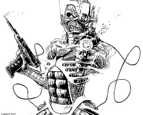 Pin by Mark Fitzgerald on Mighty Nerdy | Iron maiden eddie, Iron maiden