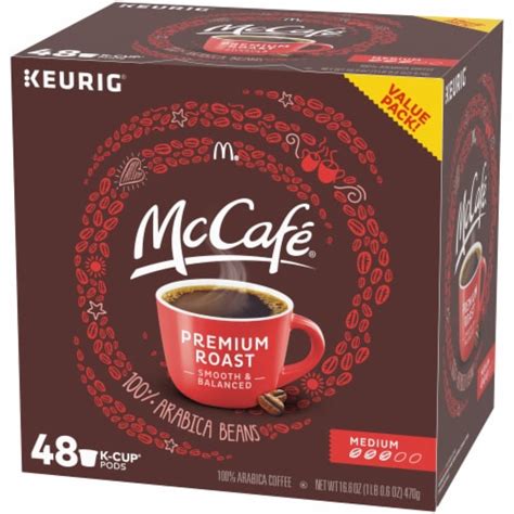 Mccafé® Premium Roast Medium Roast K Cup Coffee Pods 48 Ct Fred Meyer