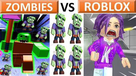 Roblox Vs Zombie Lab Lets Play Game Youtube