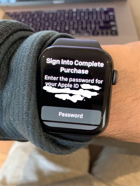 Apple Watch Message Sign Into Complete Purchase Ask Different