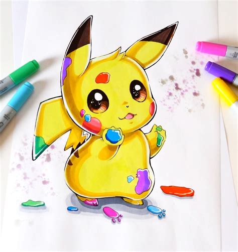 Pikachu Pokemon Detective Pika Pika Dibujos Kawaii Dibujos Bonitos