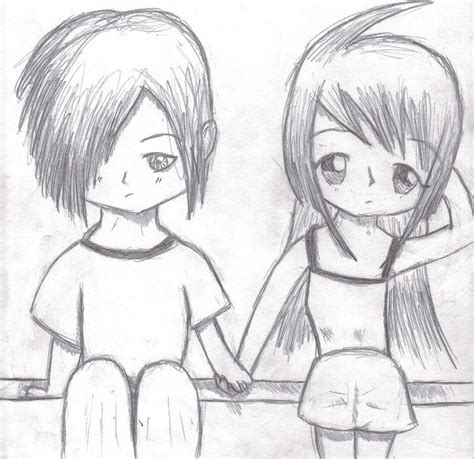 Couple Holding Hands By Kaylatheninja On Deviantart Cartoon Drawings