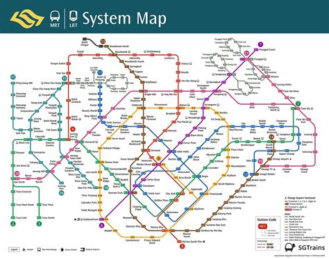 Singapore mrt network map, updated january 2020. Projected Mrt Map 2030 : singapore