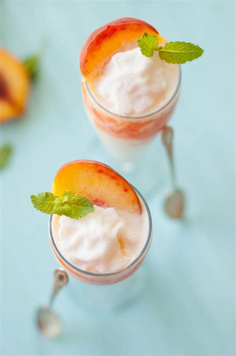 Coconut Peach Lemonade Slushies The Kitchen Mccabe