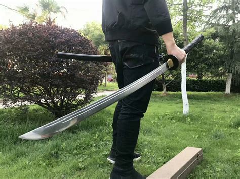 9260 Spring Steel Long Sword Japanese Samurai Sword Katana Very Sharp
