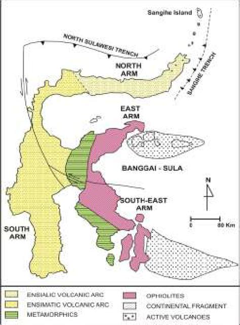 Simbol Simbol Pada Peta Geologi Regional Sulawesi Imagesee