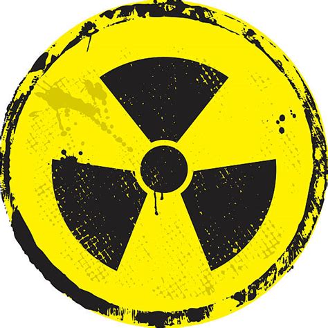 Royalty Free Radioactive Warning Symbol Clip Art Vector