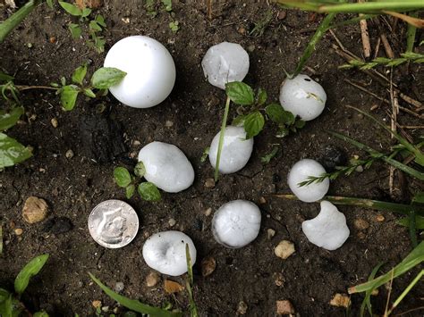 A Look At Dc Hail History After Sundays Storms From Pennies To Softballs Wtop News