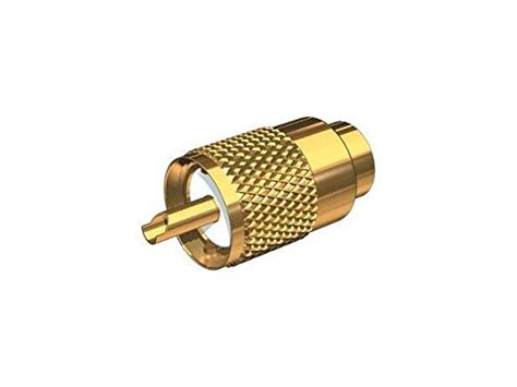 Shakespeare Pl 259 G Gold Plated Pl 259 Connector For Rg 8au And Rg 213