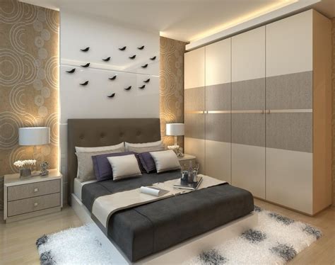 Find Out Modern Bedroom Designs With Wardrobe Looks Cozy