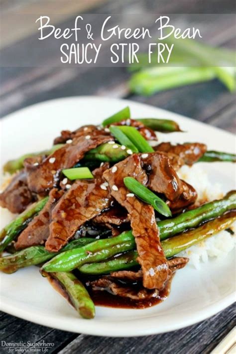 Chinese Beef And Green Bean Stir Fry Todays Creative Life