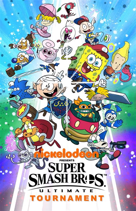 Super Smash Bros Ultimate And Nickelodeon Characters Star In This