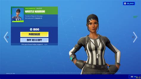 Fortnite Referee Skin Review Should You Buy It Youtube