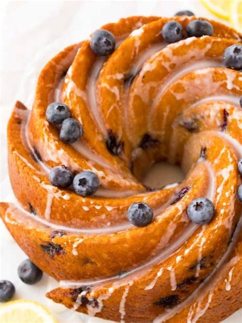 Grease and flour a bundt cake pan. Lemon Blueberry Bundt Cake | Easy and Moist Lemon Cake Recipe