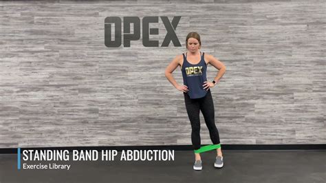 Standing Band Hip Abduction Youtube