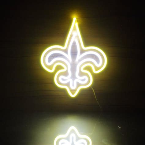 New Orleans Saints Neon Like Flex Led Sign Birthday T For Him