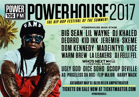 Power 106 In Los Angels Boast All Star Line Up For Powerhouse 2017