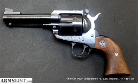 Armslist For Sale Ruger Blackhawk 357 Mag Revolver 4 58 Barrel