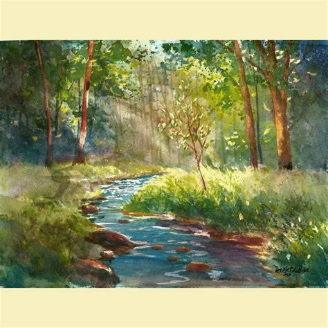 Pin By G Lofgren On Watercolor Watercolor Landscape Paintings Landscape Art Landscape Paintings