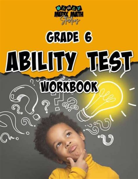 Grade 6 Six Ability Test Workbook Booksmart