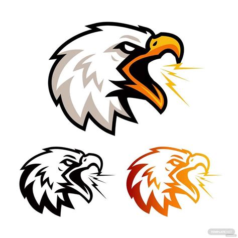 Screaming Eagle Vector In Illustrator Svg  Eps Png Download