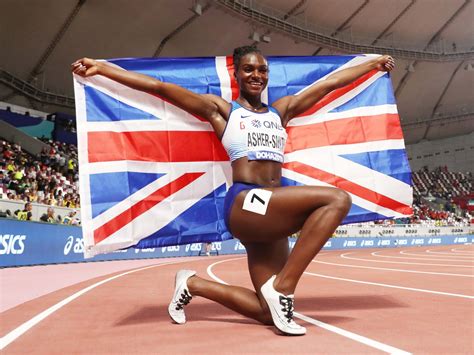 World Athletics Championships 2019 Dina Asher Smith Dominates 200m World Final To Win First