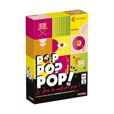 Pop Pop Pop Jeu De Société Jeu Dambiance Et De Connaissances