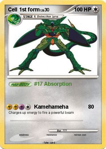 Pokémon Cell 1st Form 10 10 17 Absorption My Pokemon Card