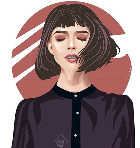 Get Everything You Need Starting At 5 Fiverr Vector Portrait Portrait Illustration Vector