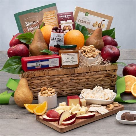 This thanksgiving, say thank you to your party hosts with these thoughtful, affordable thanksgiving and friendsgiving gifts that show how much they mean to you. Thanksgiving Gift Basket of Fruit by GourmetGiftBaskets.com