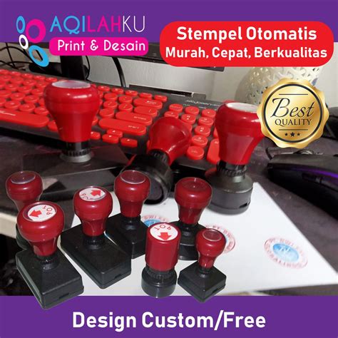 Jual Stempel Stempel Custom Stempel Nama Stampel Custom Stempel