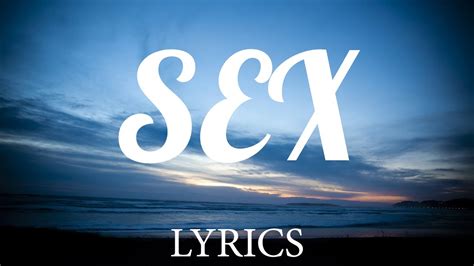 Sex Eden Lyrics Youtube