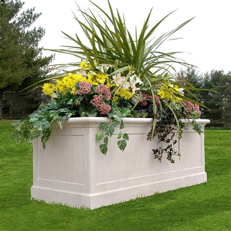 We pride ourselves on the quality of our work and build each wooden garden planter. Promenade Trough Planter - Traditional - Indoor Pots And ...