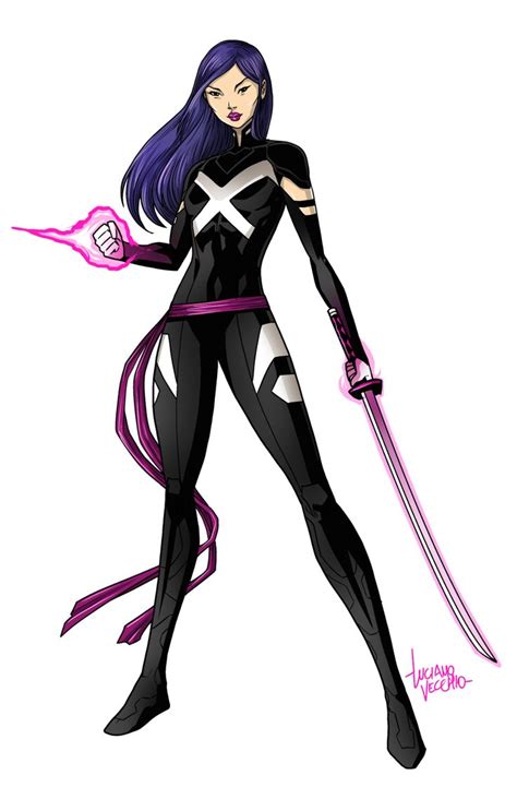 Psylocke Commission By Lucianovecchio On Deviantart Psylocke Super Hero Costumes Super Hero