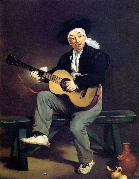 Spanish Guitar Player By Edouard Manet ️ Mane Edward