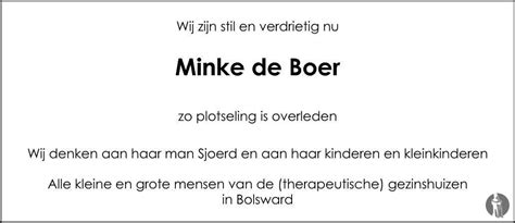 Drs Minke Betty Mieke De Boer Wiersma 23 12 2014